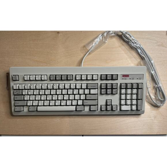 Vintage digital Keyboard RT101 PS/2, Made in Thailand Clicky Keys - Picture 1 of 7